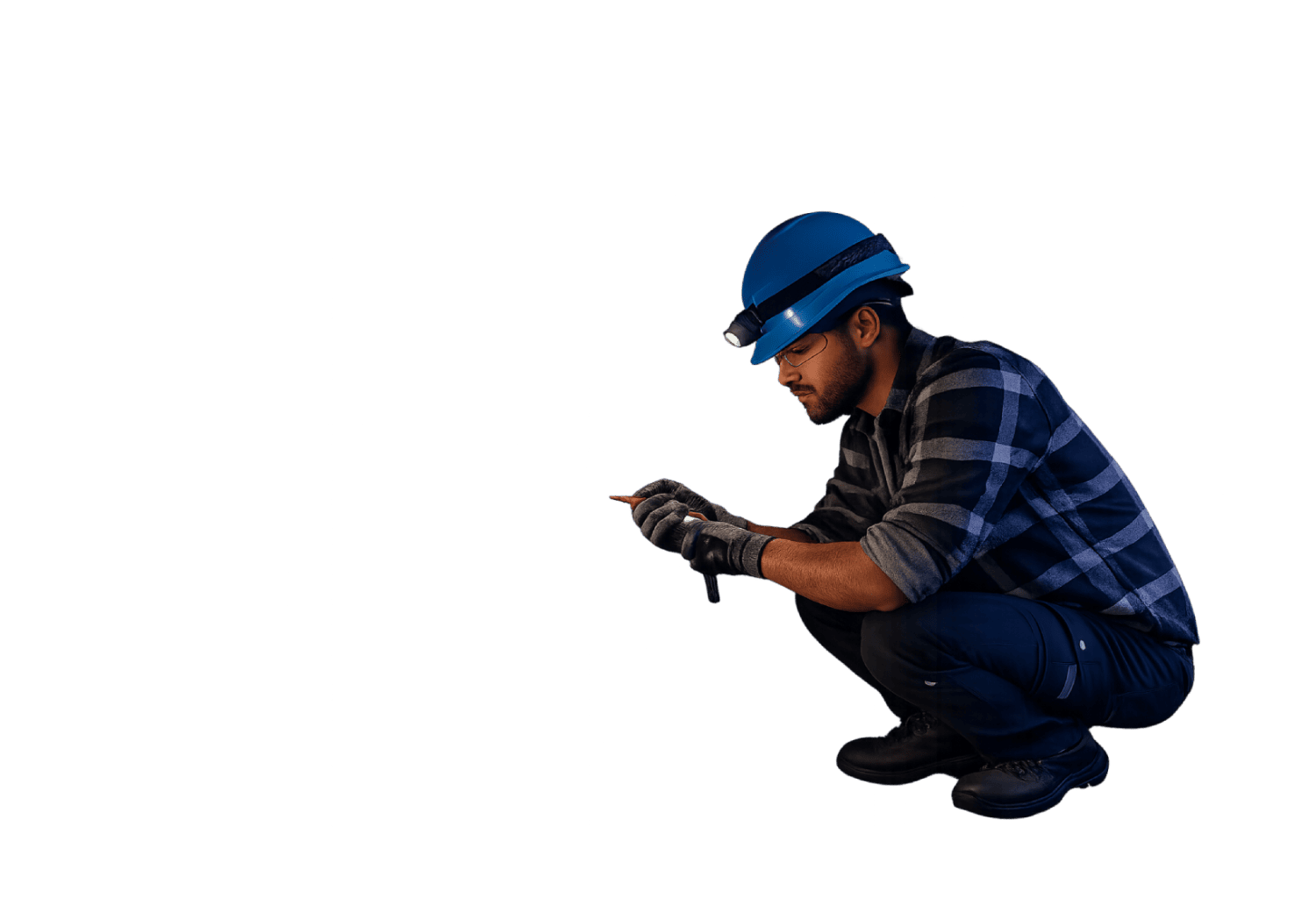 Industrial electrical engineering services illustration